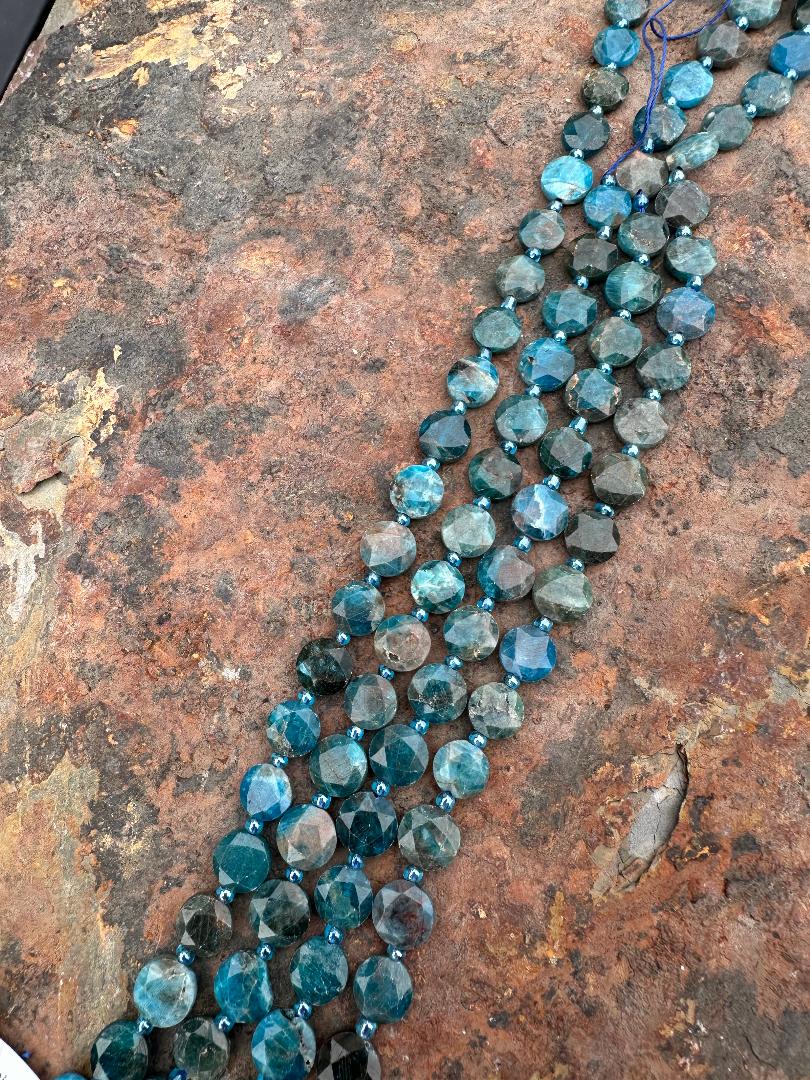 10 mm Apatite Coin