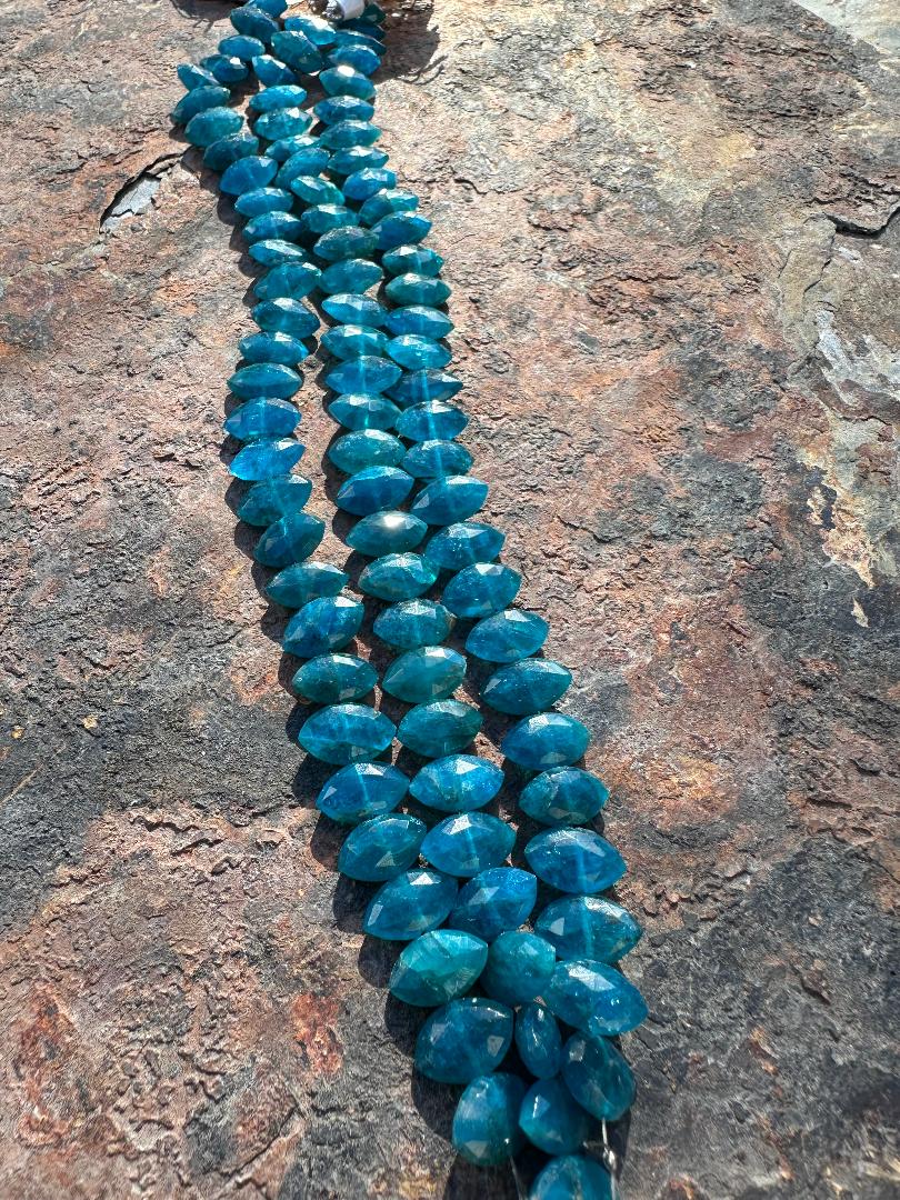 12x7 mm Faceted Apatite Marquise Cut