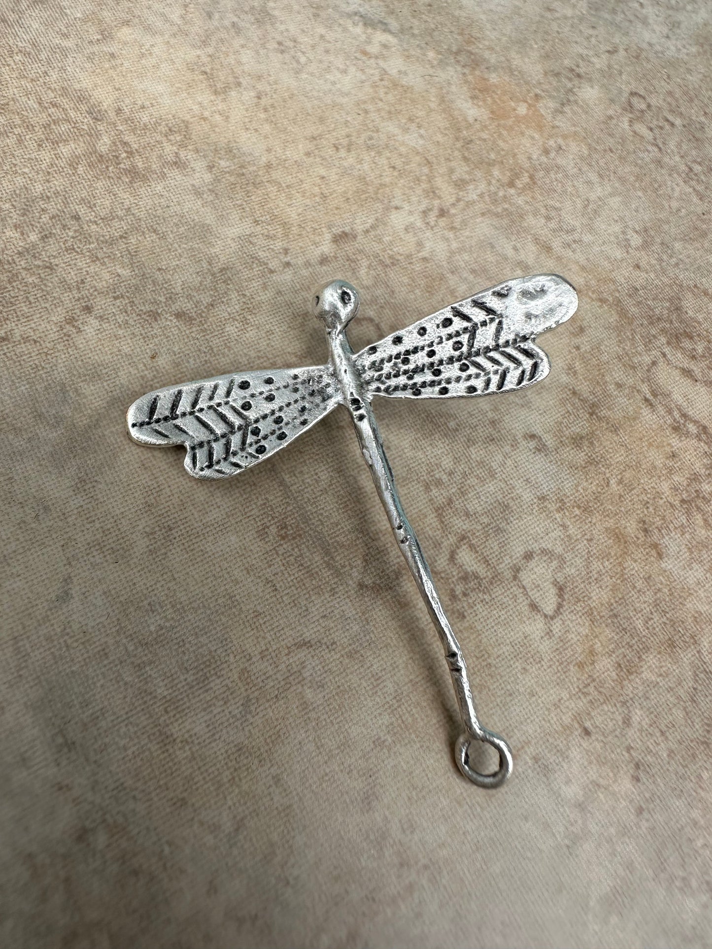Dragonfly Pendant w/ One Ring