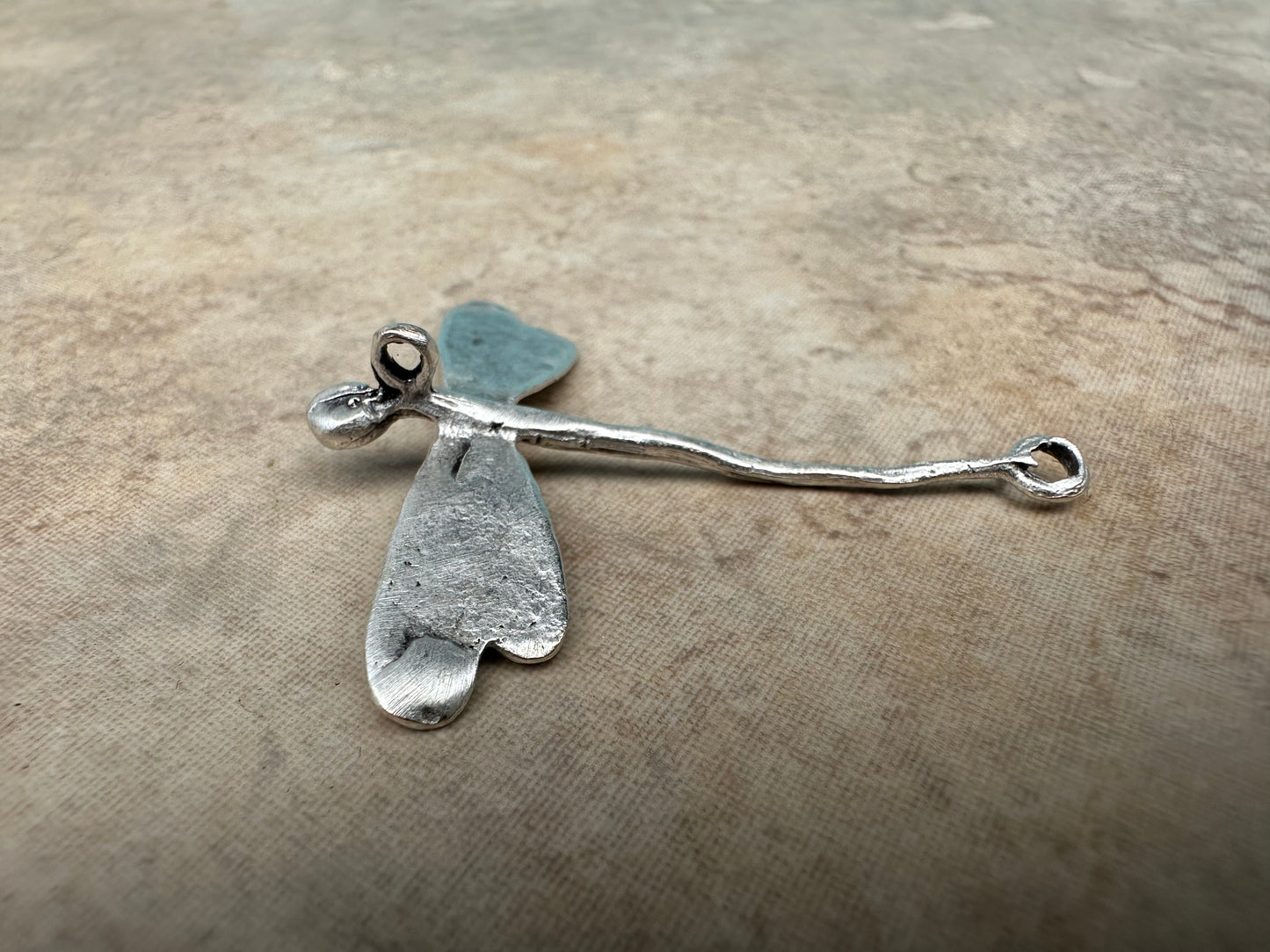 Dragonfly Pendant w/ One Ring