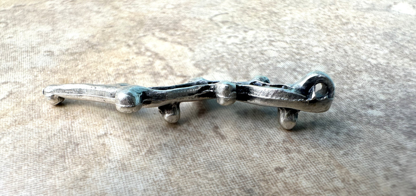 Dotted Squiggle Charms