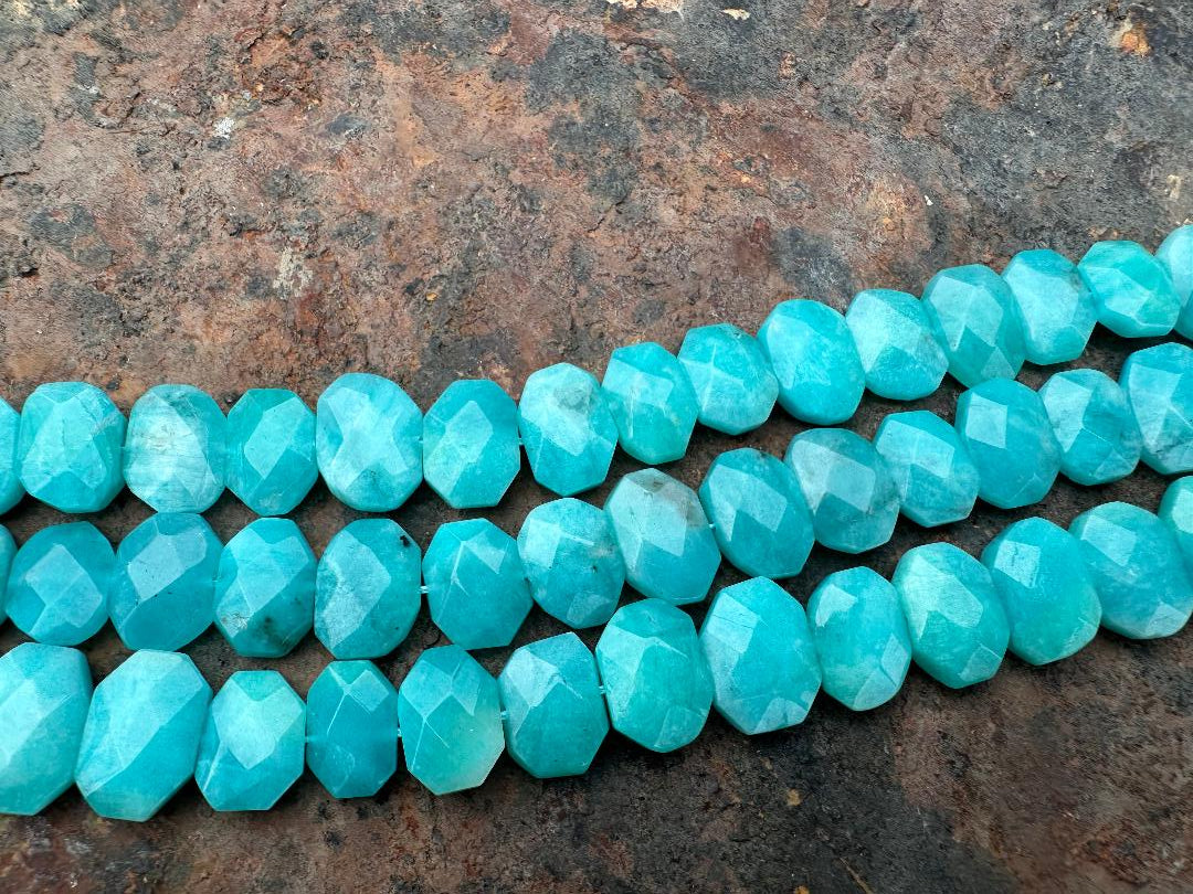 14X10 mm Amazonite Oval Beads
